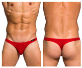 Structure privée DGEMU3545BT Desire Glaze Thong Couleur Rouge